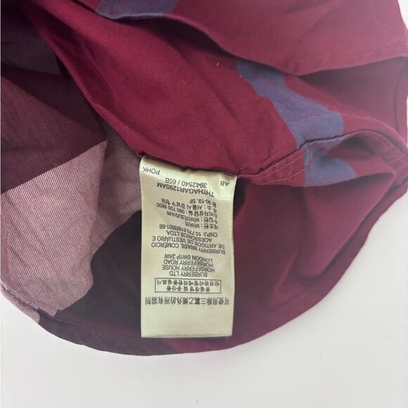 Burberry Brit Multicolor Plaid Cotton Button Down Full Sleeve Shirt XL - S - Picture 13 of 13